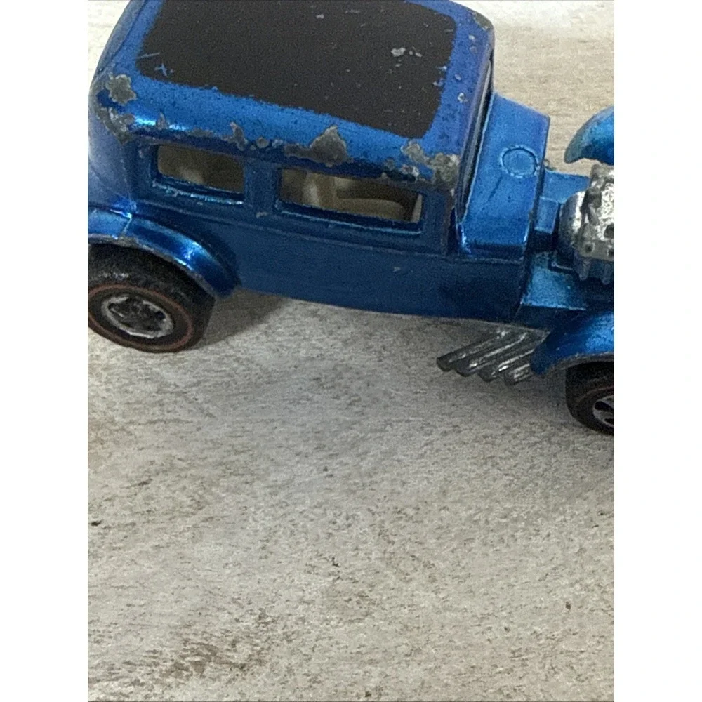 Hot Wheels Redline Classic '32 Ford Vicky - Blue Fast Shipping